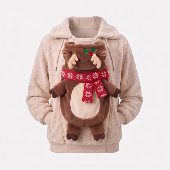 SnugHeart™ Baby Pouch Hoodie